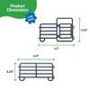 Big Country Toys 7-Piece Corral Fence Panel Set - 1:20 Scale - Farm Toys - Toy Fence Panels view 3