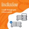 Big Country Toys 7-Piece Corral Fence Panel Set - 1:20 Scale - Farm Toys - Toy Fence Panels view 4