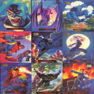 1994 Marvel Masterpieces Signature Edition Set NM/M