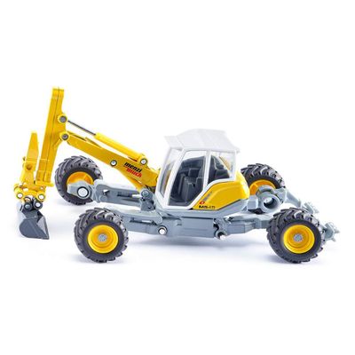 siku 3548, Menzi Muck Walking Excavator, 1:50, Metal/Plastic, Yellow, Adjustable Chassis