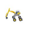 siku 3548, Menzi Muck Walking Excavator, 1:50, Metal/Plastic, Yellow, Adjustable Chassis view 3
