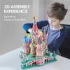 CubicFun LED Russia Cathedral 3D Puzzles for Adults Kids, St.Basil's Cathedral Architecture Building Church Model Kits Toys for Teens, 224 Pieces view 4