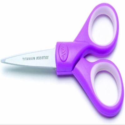 Westcott Titanium Non-Stick Scissor with Micro Tip, 5-Inch