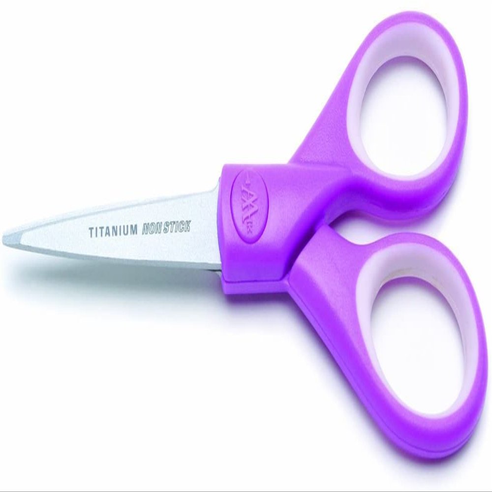 Westcott Titanium Non-Stick Scissor with Micro Tip, 5-Inch