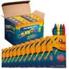 Bedwina Bulk Crayons - 576 Crayons - Case of 144 4-Packs, Premium Colors Bulk School Supplies for Kids and Toddlers Non-Toxic for Party Favors, Restaurants, Goody Bags, Stocking Stuffers view 1