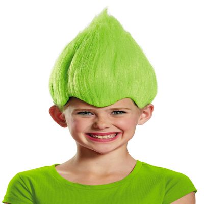 Disguise Green Wacky Child Wig, One Size Child, One Color