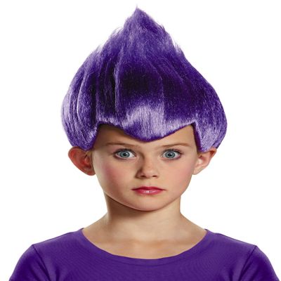 Disguise Purple Wacky Child Wig, One Size Child, One Color