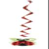 26" Hanging Ladybug Party Decorations, 3ct view 1