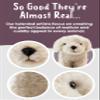 Living Nature Labradoodle Stuffed Animal | Fluffy Dog Animal | Soft Toy for Kids | 10 Inches view 3