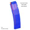 OIMIO Bullet Clips, 22 Darts Magazine Quick Reload Clip for Nerf N-Strike Elite Blasters (Blue) view 2