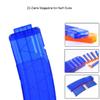 OIMIO Bullet Clips, 22 Darts Magazine Quick Reload Clip for Nerf N-Strike Elite Blasters (Blue) view 4