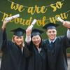 2026 Graduation Banner Party Decorations Gold Glitter We are So Proud of You Banner, Gold 2026 Congratulations Banner for High School College Graduation Party Decorations 2026 view 4