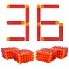 EKIND 9.5cm Foam Darts Compatible for Nerf Elite Mega Series 36-Dart Refill Pack (Red) view 1