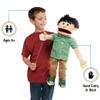 25" Kenny, Peach Boy, Full Body, Ventriloquist Style Puppet view 2