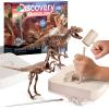 Discovery Dinosaur Fossil Dig Kit  Excavate & Assemble T-Rex & Velociraptor Skeletons| 3D Dino Bones Puzzles| Jurassic Paleontology Toy for Kids| STEM Science Activity Set| Girls & Boys Gift Ages 6+ view 1