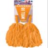 Forum Novelties Cheer Pom & Megaphone - Orange view 1