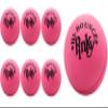 JA-RU Hi Bounce Pinky Ball (6 Balls)  Solid Pink Rubber Bouncy Balls for Kids, Outdoor Playground Toys, Stress & Massage Balls, Bulk Party Favors & Classroom Prizes. 976-6p view 1