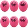 JA-RU Hi Bounce Pinky Ball (6 Balls)  Solid Pink Rubber Bouncy Balls for Kids, Outdoor Playground Toys, Stress & Massage Balls, Bulk Party Favors & Classroom Prizes. 976-6p view 2