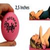 JA-RU Hi Bounce Pinky Ball (6 Balls)  Solid Pink Rubber Bouncy Balls for Kids, Outdoor Playground Toys, Stress & Massage Balls, Bulk Party Favors & Classroom Prizes. 976-6p view 4