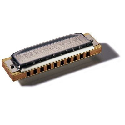 Hohner Blues Harp MS Harmonica in Chrome - Key of