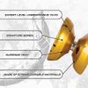 Duncan Toys Barracuda Yo-Yo, Unresponsive Pro Level Yo-Yo, Concave Bearing and Aluminum Body, Gold w/Splash view 4