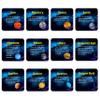 Giant Magnetic Solar System with 12 Individual Briefing Magnets.Perfect for Toddlers and Kids. (24 PCS) view 2
