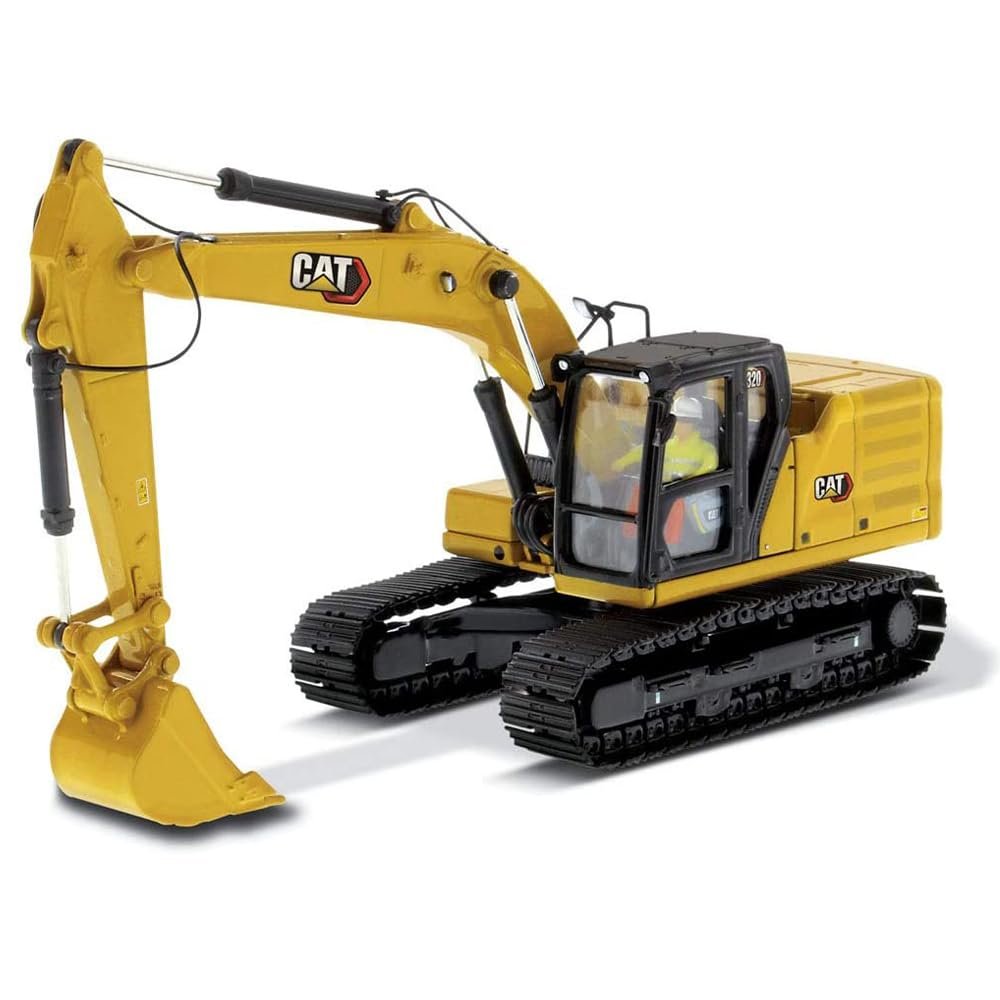 Diecast Masters 1/50 High Detail Caterpillar 320 Hydraulic Excavator - High Line Series 85569