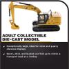 Diecast Masters 1/50 High Detail Caterpillar 320 Hydraulic Excavator - High Line Series 85569 view 3