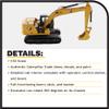 Diecast Masters 1/50 High Detail Caterpillar 320 Hydraulic Excavator - High Line Series 85569 view 4