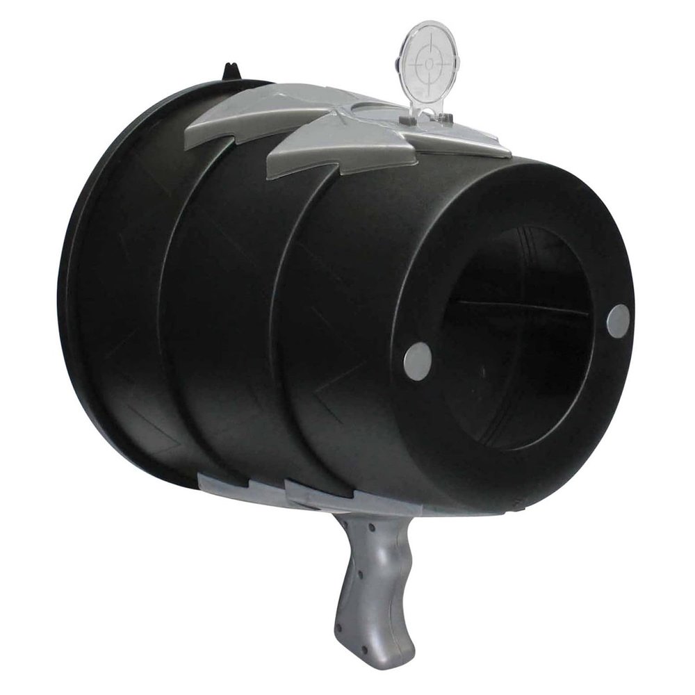 Airzooka Toysmith, Blast A Harmless Ball Of Air Toy, Black, All Ages - Adults Too