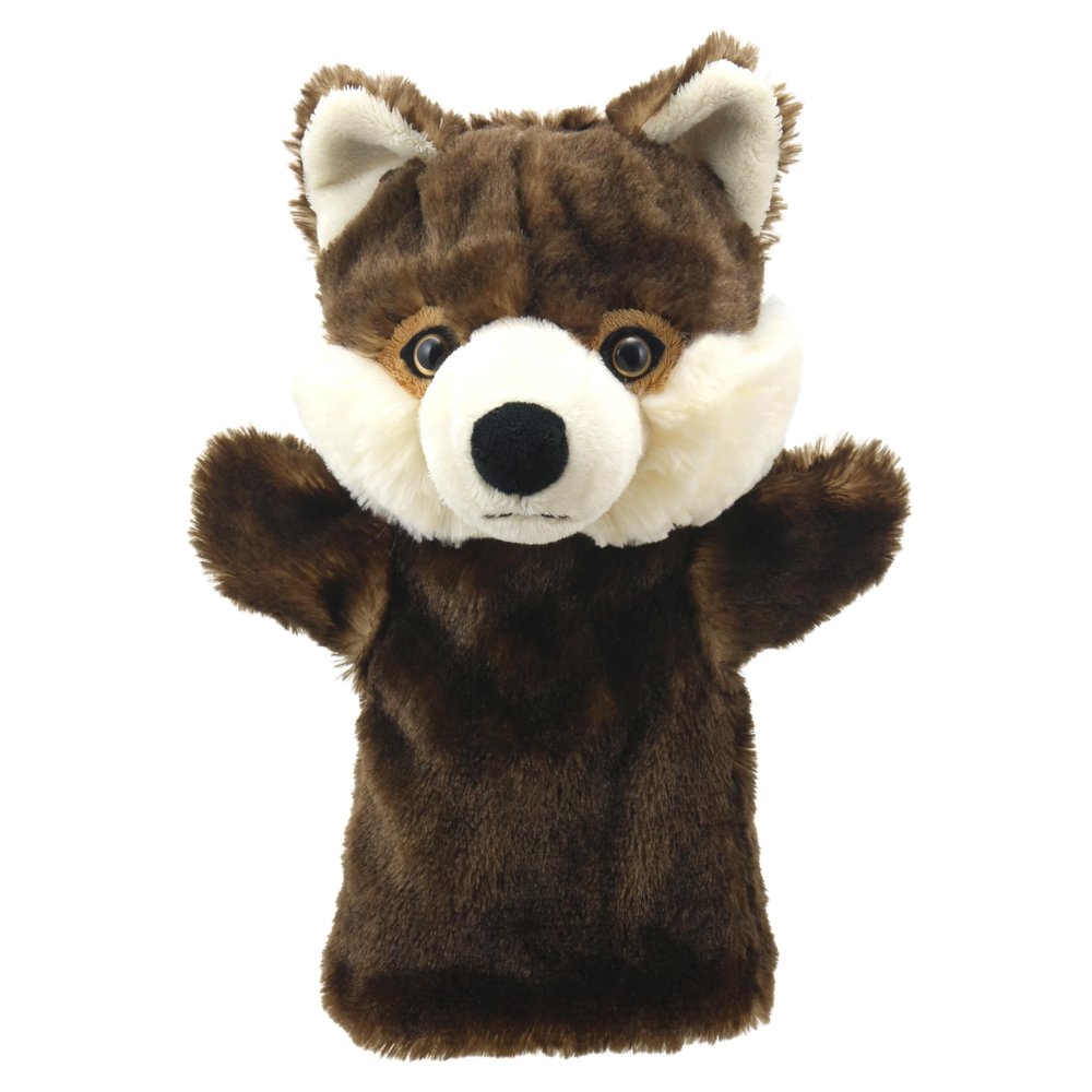 The Puppet PC004630 Animal Buddies Wolf - Hand Puppet