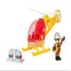 BRIO World - 33797 Firefighter Helicopter | 3 Piece Helicopter Toy for Kids Ages 3 and Up view 1