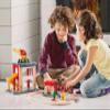 BRIO 33833 World Central Fire Station - Interactive Toy Set with Fire Truck and Accessories | Light and Sound Features | Compatibility with All BRIO Railway Toys | Safety Tested | for Kids Ages 3+ view 2