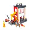 BRIO 33833 World Central Fire Station - Interactive Toy Set with Fire Truck and Accessories | Light and Sound Features | Compatibility with All BRIO Railway Toys | Safety Tested | for Kids Ages 3+ view 3