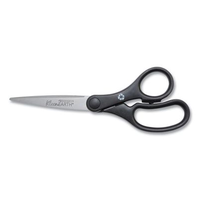 Westcott 7-Inch KleenEarth Basic Scissors, Black (15582)