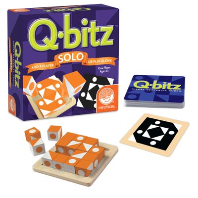 Q-bitz Solo: Orange Game