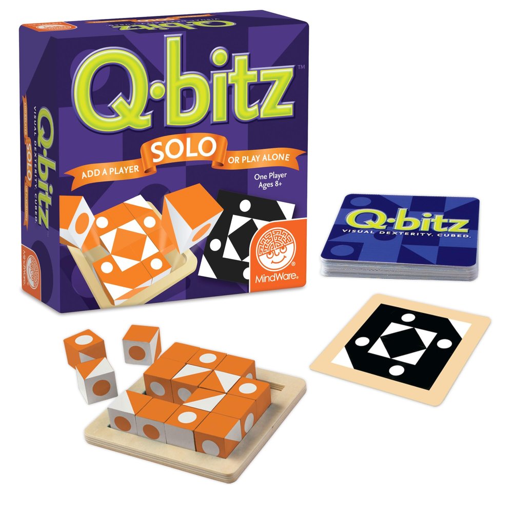 Q-bitz Solo: Orange Game