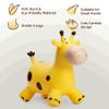 EVERICH TOY Giraffe Bouncy Horse Hopper for Toddlers, Bouncy Animals Jumping Horse, Inflatable Ride on Bouncer Hopping Toys Gifts for Boys Girls 18 Months 2 3 4 5 6 Years Old view 3