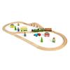 Bigjigs Rail Heritage Collection Flying Scotsman Train Set - 40 Play Pieces view 1