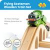 Bigjigs Rail Heritage Collection Flying Scotsman Train Set - 40 Play Pieces view 3