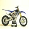 New-Ray Motorcycle Yamaha YZF 450 2017 Miniature Scale 1/12, 57983, Multicolor view 4