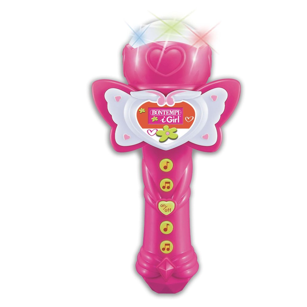 Bontempi  Microphone, 412071, White/Pink