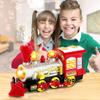 ArtCreativity Christmas Train Toy Bubble Machine for Kids, Bubble Blower Maker, Bubble Music Train for Kids with Lights & Sounds, Toddler Outdoor Toys, Gift for Boys & Girls Ages 1-6 view 2