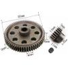 Hobbypark 11184 Steel Metal Spur Diff Differential Main Gear 64T & 11181 Motor Gear 21T RC Replacement Parts for Redcat Volcano EPX HSP 1/10 Monster Truck Brontosaurus 94111 view 2