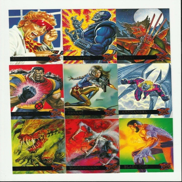 1995 Fleer Ultra X-Men Base Set of 150 NM/M