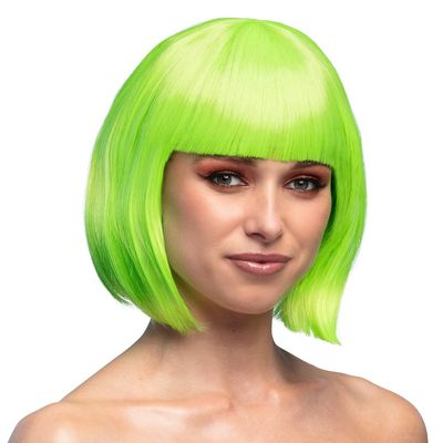 Boland 10103126 BOL85894 Cabaret Women's Wig, Lime Green, Standard, One Size