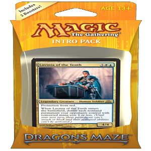 Magic: the Gathering MTG Dragon's Maze Intro Pack: Azorius Authority (Includes 2 Booster Packs) Theme Deck