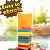 Hogar Wood Block Tower Stacking Tray Game Accessory Ages 6 to Adult - Compatible with Tipsy Tower, Lewo, WE Games and More view 2