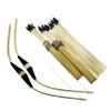 Adventure Awaits! - 2-Pack Handmade Wooden Bow and Arrow Set - 20 Wood Arrows and 2 Quivers - for Outdoor Play view 1