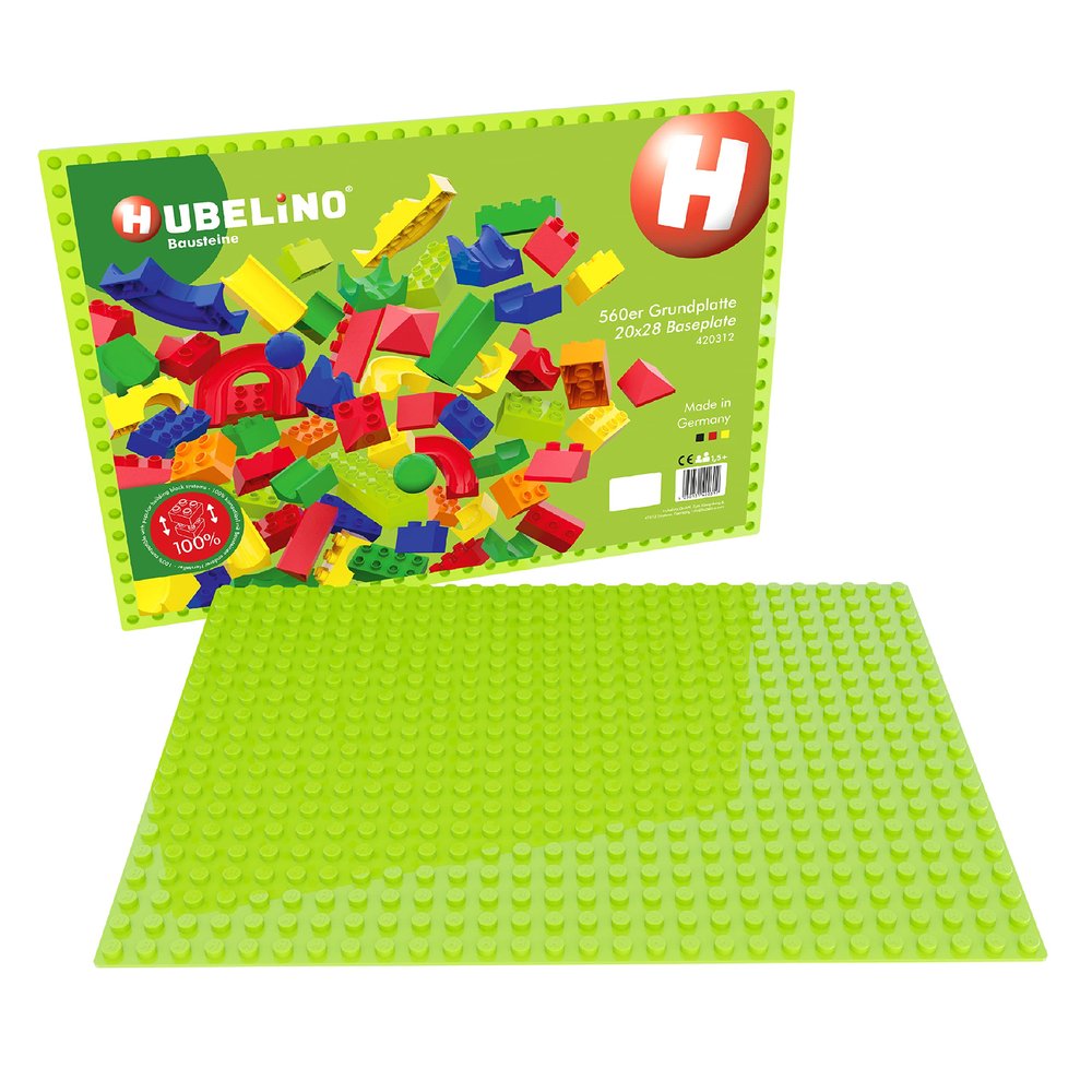 Hubelino Green Base Plate 560 (Compatible with Duplo)